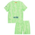 Kids Barcelona Third Spotify Logo Without Text Full Kit(Jersey+Shorts+Socks) 2024/25